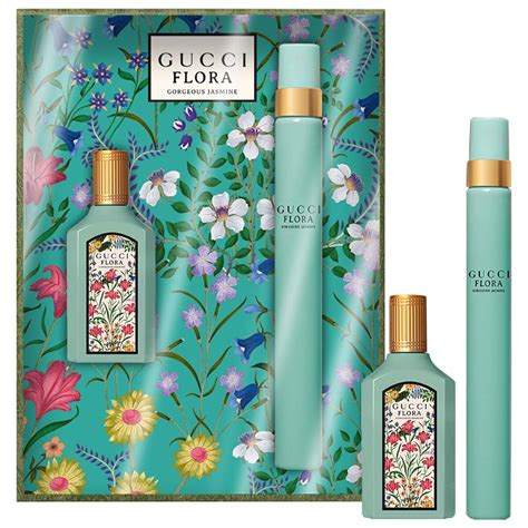 gucci flora jasmine perfume gift set|gucci gorgeous gardenia gift set.